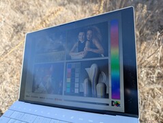 Outdoors under sunlight