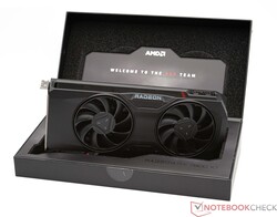 Testing the AMD Radeon RX 7800 XT: test unit provided by AMD Germany