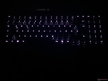 Keyboard lighting