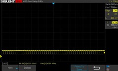 25% brightness: 360 Hz PWM