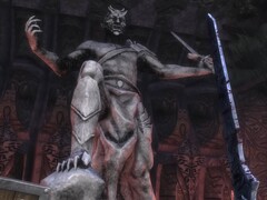 The Skywind team showcases their most extensive gameplay yet with the quest Rescue Joncis Dalomax. (Image source: YouTube / TESRSkywindOfficial)