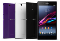 The Sony Xperia Z Ultra came in a choice of several colors and sported a Triluminos display. (Image source: Sony)