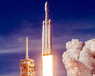 SpaceX Falcon Heavy rocket.