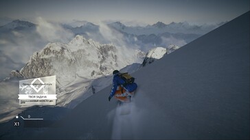 Pictured: A gameplay screenshot from Steep.
