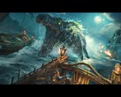 Those who pre-order Skull and Bones will receive the "Highness of the High Seas" package, which includes the Robe of Glory and the Coronation Fireworks! (Source: Ubisoft)