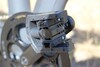 The foldable pedals allow you to reduce the width just a little bit