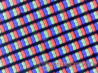 Sharp RGB subpixel array