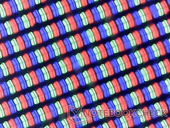 Sharp RGB subpixel array