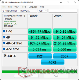 hp spectre 2022 review AS SSD