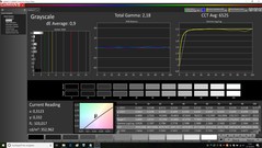 CalMAN: Grayscale (calibrated)