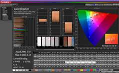 ColorChecker before calibration