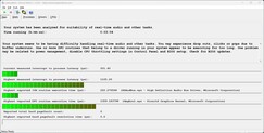 Max latency after running Prime95 for ten seconds