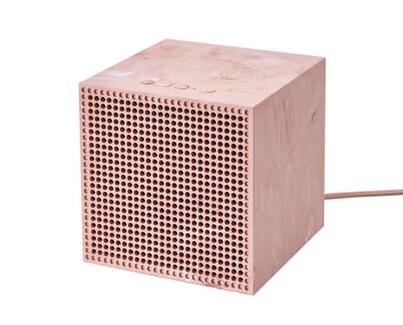 The new speaker is also available in pink