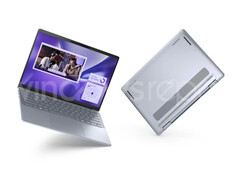 The Inspiron 14 7441 Plus looks thinner than the current Inspiron 14 7440. (Image source: Windows Report)