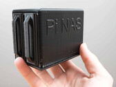 The Pi NAS is an affordable and compact NAS that cost US$35 to build. (Image source: Michael Klements)