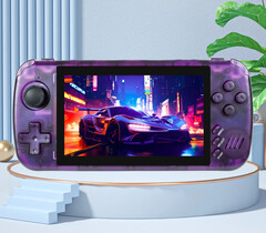 Powkiddy now sells the X39 Pro in a translucent purple colour option. (Image source: Powkiddy)