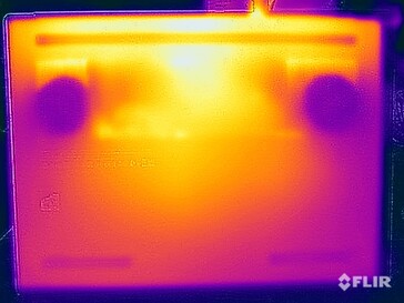 Stress test surface temperatures (base)