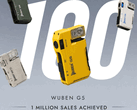 Wuben G5 EDC flashlight in yellow