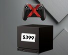 Barebones Valve Steam Machine with $399 price shown (Image source: Valve with edits)