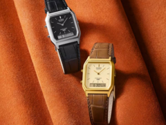 Casio’s new AQ-230EL-1A (left) and AQ-230EGL-9A (right) watches have arrived. (Image source: Casio)