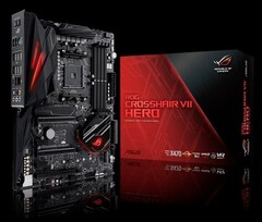 The Asus ROG Crosshair VII Hero motherboard will be ready to take on Ryzen 3000. (Image source: Asus)