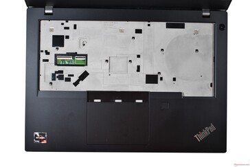 Lenovo ThinkPad L14 Gen 2: Keyboard removed