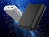 The Elecom sodium-ion mobile power bank is better for the earth and safer for users than lithium-ion alternatives. (Image source: Elecom)