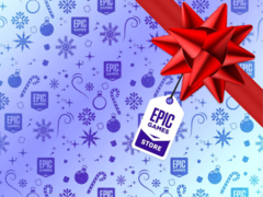The next free game for the Epic Games Store's Holiday Sale giveaway is still buried beneath the cryptic clue posted by reliable leaker u/MeguminShiro on Reddit. (Image source: Epic Games)