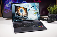 Chuwi Gamebook with AMD Ryzen 9 9955HX and Nvidia GeForce RTX 5070 Ti Laptop GPU (Image source: Notebookcheck)