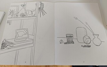 A Google-made coloring book name-checks the Pixel 6a, possibly by mistake. (Source: Droid-Life)