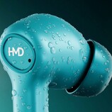 HMD Global's latest earbuds are available in silver and blue. (Image source: HMD Global)