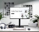 The latest monitor from Hannspree uses a transflective LCD. (Image source: HANNspree)