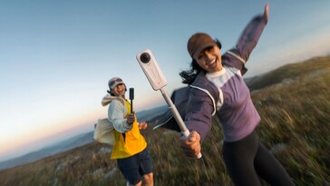 The Insta360 X4 Air action camera offers up to 100 minutes of runtime (Image source: Insta360)