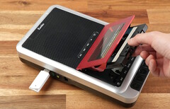 The Kenko Tokina KR-019CR plays and records cassette tapes, and optionally converts them to MP3 files. (Image source: Kenko Tokina)