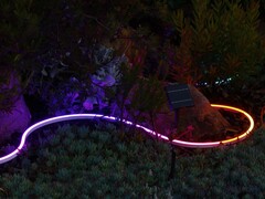 The LIFX Smart Neon Flex Light is part of a range of new outdoor smart lights. (Image source: LIFX)