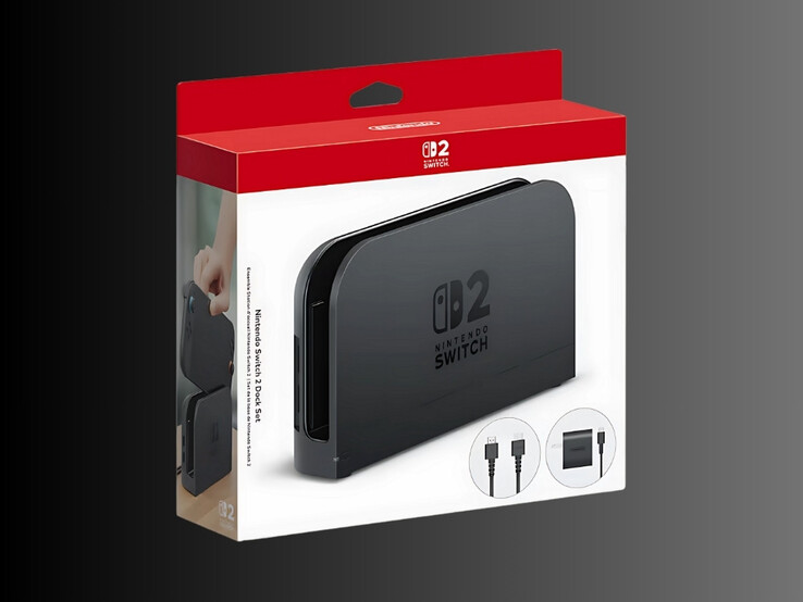 Nintendo Switch 2 dock retail box (Image source: Nintendo of America)