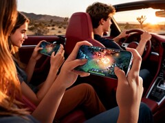 The Oppo Reno 15 Pro Mini is similarly compact as the Apple iPhone 17 (Image source: Oppo)