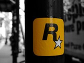 Rockstar Games logo shown on telephone poll