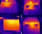 Thermal images Acer Swift 16