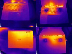 Thermal images Acer Swift 16