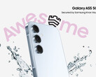 The Galaxy A55 is one of Samsung's first mid-range smartphones to receive One UI 7 in any form. (Image source: Samsung)