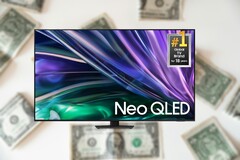 The Samsung QN85D features a VA panel. (Image source: Samsung/Best Buy, Emilio Takas, edited)