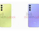 Some new Galaxy A34 renders. (Source: The Tech Outlook)