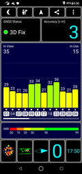 GPS test: Outside