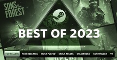 Steam&#039;s &quot;Best of 2023&quot; includes a range of games that are both verified and great on the Steam Deck (Source: Steam)