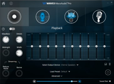 WAVES MaxxAudio Pro software