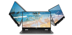 Dell XPS 15 9575 convertible: &quot;Impossibly thin. Improbably powerful&quot; - and not upgradeable to 32 GB RAM. (Source: Dell)