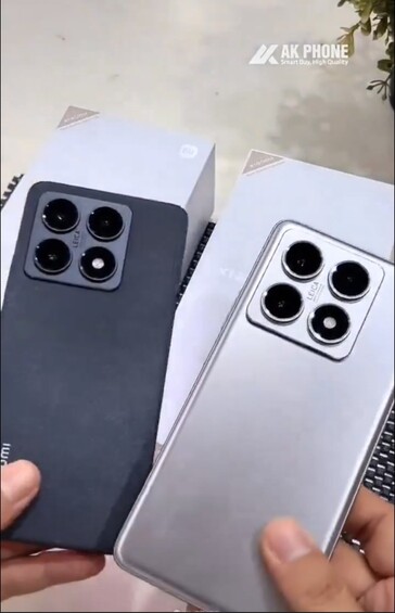 The two colors shown in the video (Image source: Xiaomitime)