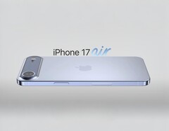 The iPhone 17 Air is now rumored to be quite a bit more expensive than earlier predictions. (Image source: 4RMD via YouTube, edited)