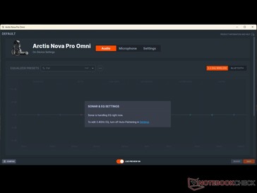 SteelSeries Engine hands-over control to Sonar.